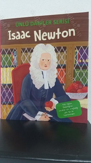 Isaac Newton - Ünlü Dahiler Serisi kapağı