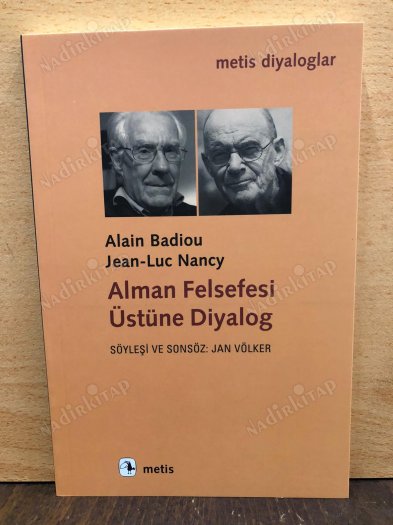 Alman Felsefesi Üstüne Diyalog kapağı