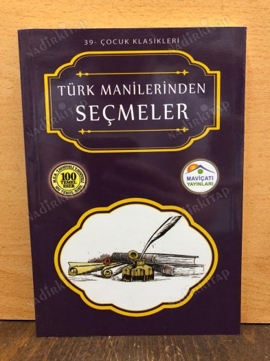Türk Manilerinden Seçmeler kapağı