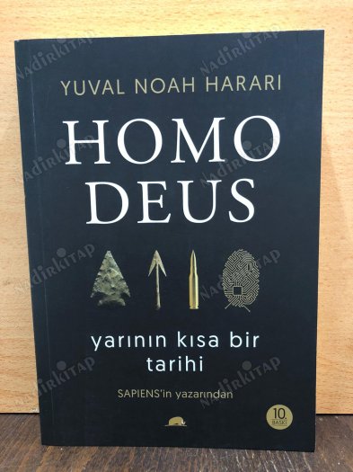 Homo Deus: Yarının Kısa Bir Tarihi kapağı