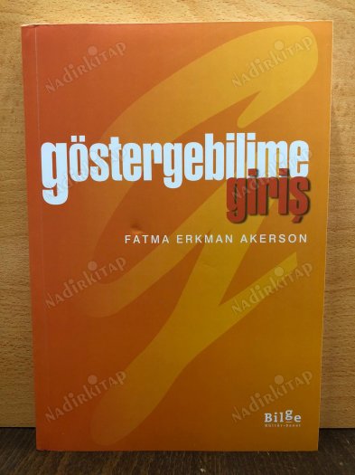 GÖSTERGEBİLİME GİRİŞ kapağı