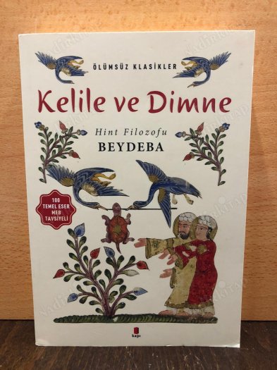 Kelile ve Dimne kapağı