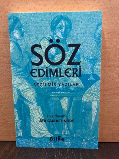Söz Edimleri, Seçilmiş Yazılar kapağı