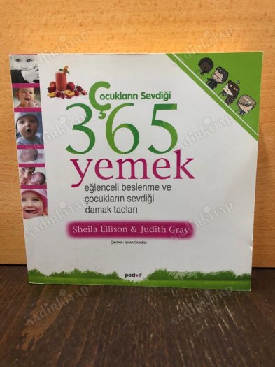 Çocukların Sevdiği 365 Yemek kapağı