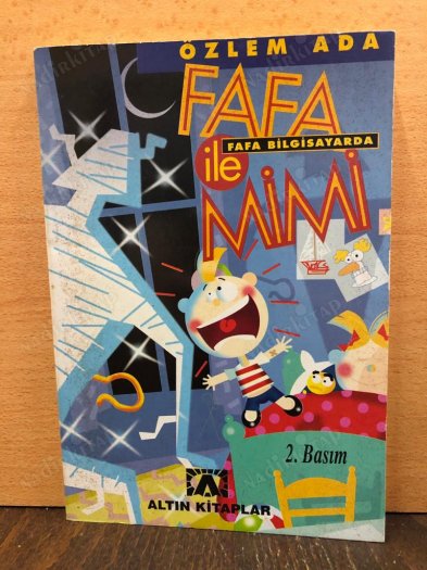 FAFA İLE MİMİ - FAFA BİLGİSAYARDA kapağı