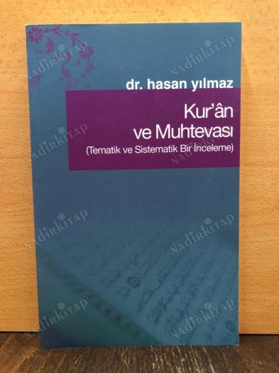 Kur'an ve Muhtevası kapağı