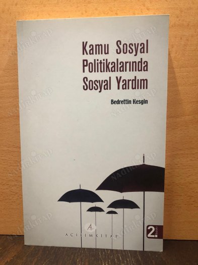 Kamu Sosyal Politikalarında Sosyal Yardım kapağı