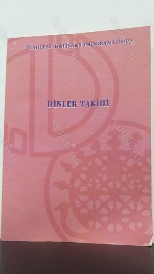 DİNLER TARİHİ - İlahiyat önlisans programı kapağı