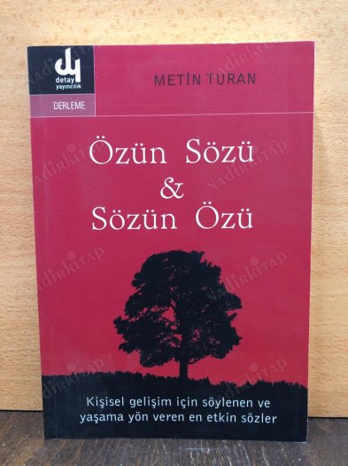 ÖZÜN SÖZÜ SÖZÜN ÖZÜ kapağı