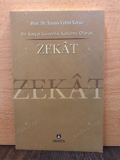 Bir Sosyal Güvenlik Kurumu Olarak Zekat kapağı