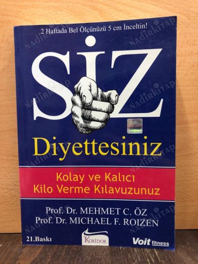 SİZ DİYETTESİNİZ kapağı