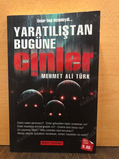 YARATILIŞTAN BUGÜNE KADAR CİNLER ONLAR HEP BİZİMLEYDİ kapağı