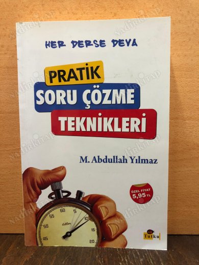 HER DERSE DEVA PRATİK SORU ÇÖZME TEKNİKLERİ kapağı