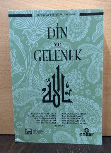 Din ve Gelenek kapağı