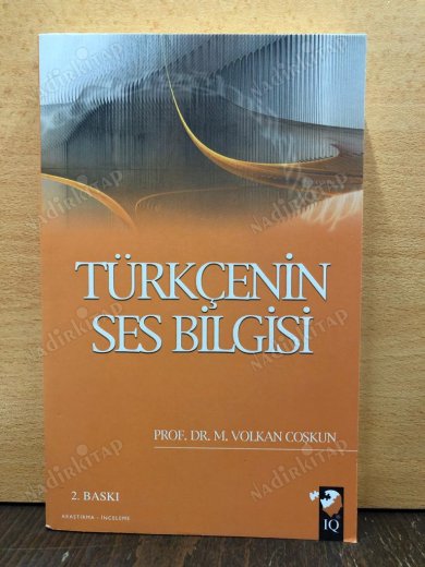 Türkçenin Ses Bilgisi kapağı