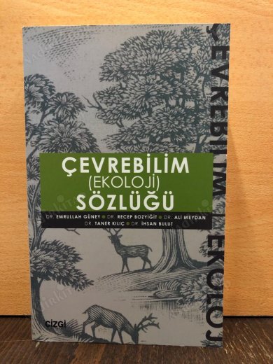 Çevrebilim (Ekoloji) Sözlüğü kapağı