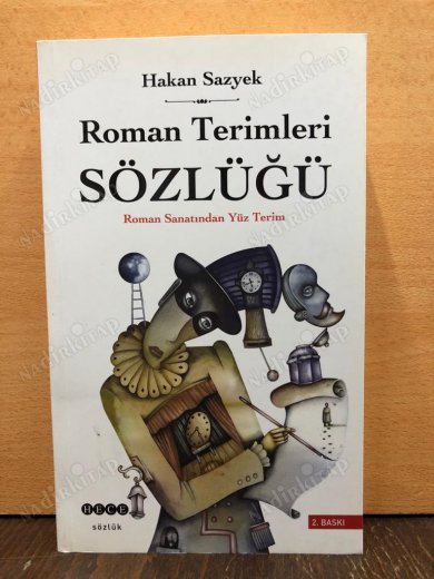 Roman Terimleri Sözlüğü kapağı