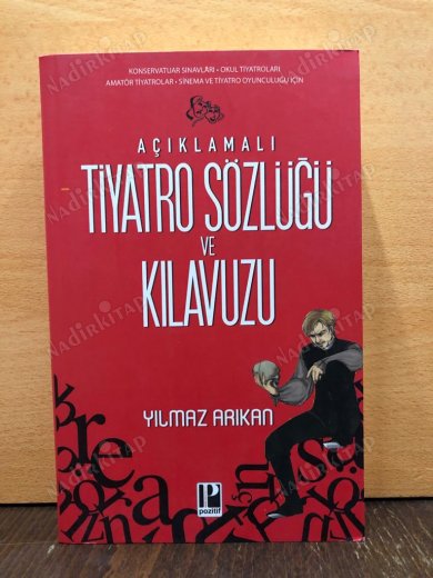 Açıklamalı Tiyatro Sözlüğü ve Kılavuzu kapağı