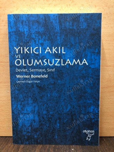 YIKICI AKIL VE OLUMSUZLAMA DEVLET SERMAYE SINIF kapağı