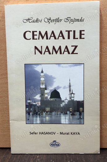 Cemaatle Namaz kapağı