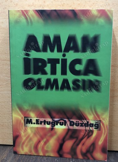 AMAN İRTİCA OLMASIN kapağı