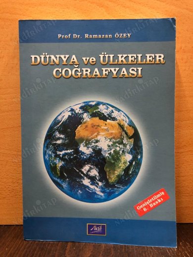 DÜNYA VE ÜLKELER COĞRAFYASI kapağı