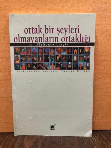 Ortak Bir Şeyleri Olmayanların Ortaklığı kapağı