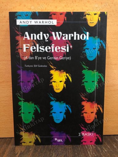 Andy Warhol Felsefesi (A'dan B'ye Gerisin Geriye) kapağı