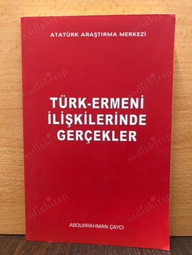 Türk-Ermeni İlişkilerinde Gerçekler kapağı