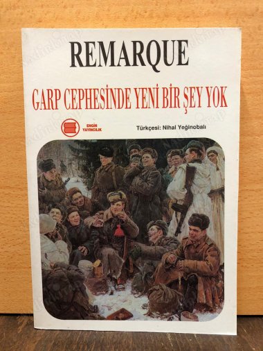 Garp Cephesinde Yeni Bir Şey Yok kapağı