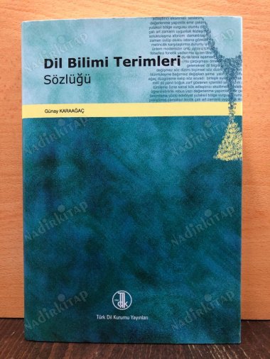 Dil Bilimi Terimleri Sözlüğü kapağı