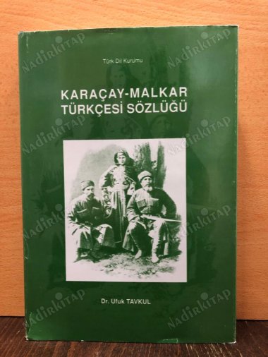 KARAÇAY-MALKAR TÜRKÇESİ SÖZLÜĞÜ kapağı