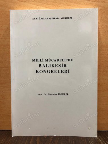 Milli Mücadele'de Balıkesir Kongreleri kapağı