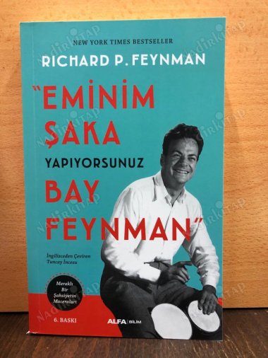 Eminim Şaka Yapıyorsunuz Bay Feynman / Meraklı Bir Şahsiyetin Maceraları kapağı