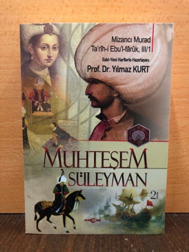 Muhteşem Süleyman - Mizancı Murad (Tarih-i Ebu'l-Faruk, 3/1) kapağı