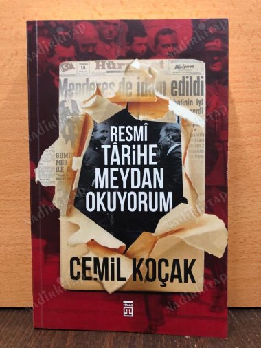 Resmi Tarihe Meydan Okuyorum kapağı