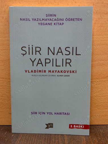 Şiir Nasıl Yapılır / Şiir İçin Yol Haritası kapağı