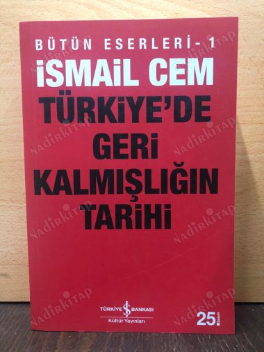 Türkiye'de Geri Kalmışlığın Tarihi kapağı