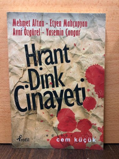Hrant Dink Cinayeti kapağı