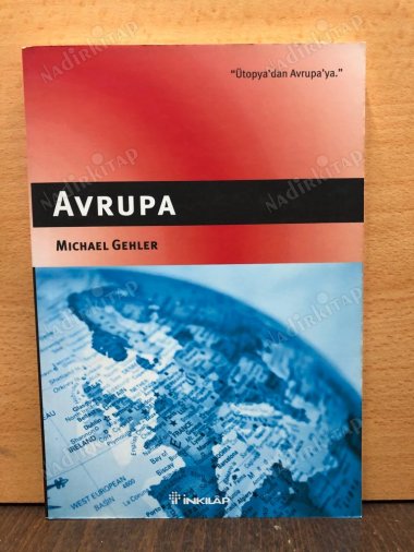 Avrupa "Ütopyadan Avrupa'ya" kapağı