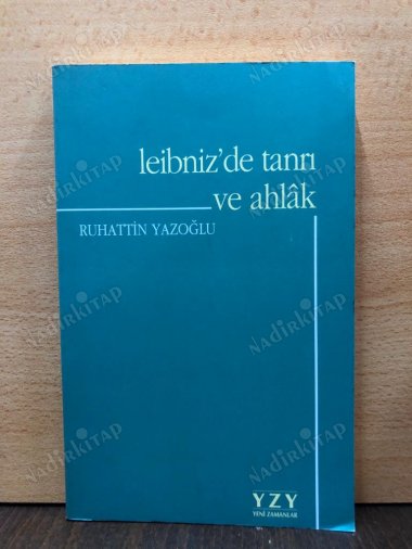 Leibnizde Tanrı ve Ahlak kapağı