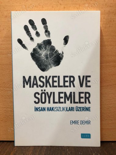Maskeler ve Söylemler kapağı