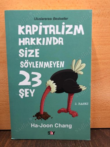 Kapitalizm Hakkında Size Söylenmeyen 23 Şey kapağı