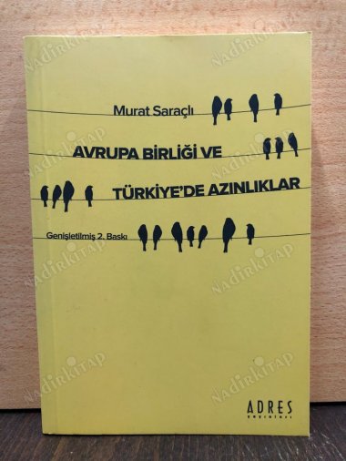 AVRUPA BİRLİĞİ VE TÜRKİYE'DE AZINLIKLAR kapağı