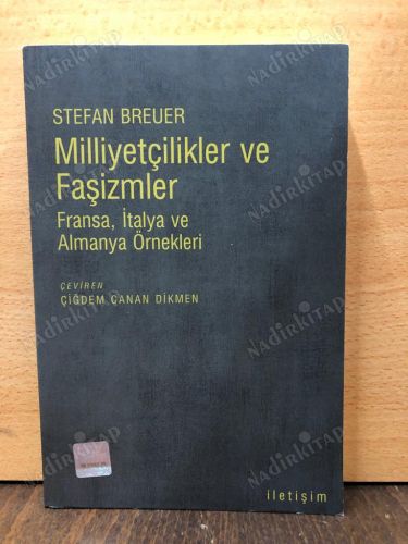 MİLLİYETÇİLİKLER VE FAŞİZMLER / Fransa, Almanya ve İtalya Örnekleri kapağı