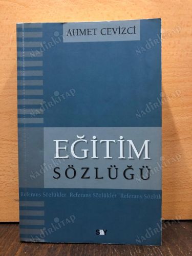 Eğitim Sözlüğü kapağı