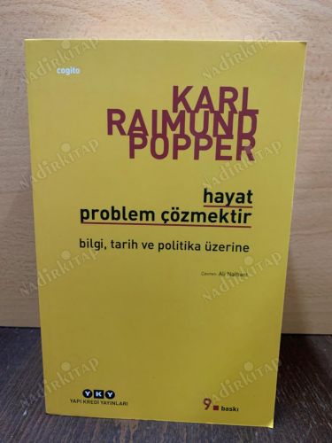 Hayat Problem Çözmektir / Bilgi Tarih ve Politika Üzerine kapağı