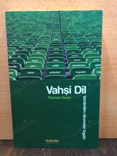 Vahşi Dil / Tersinden Okumalar Lügatı kapağı