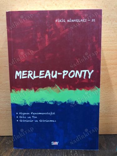 Merleau Ponty / Fikir Mimarları 31 kapağı