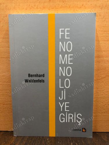 Fenomenolojiye Giriş kapağı